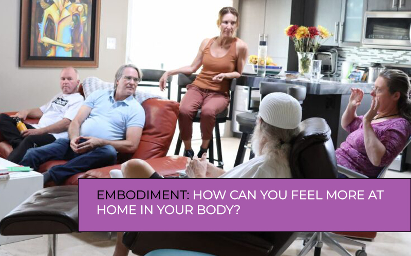 Embodiment develops body awareness through mindful movement and present-moment attention