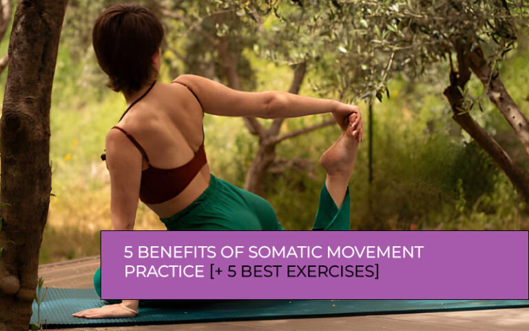 Somatic movement practice improves body awareness through gentle mindful exercises.