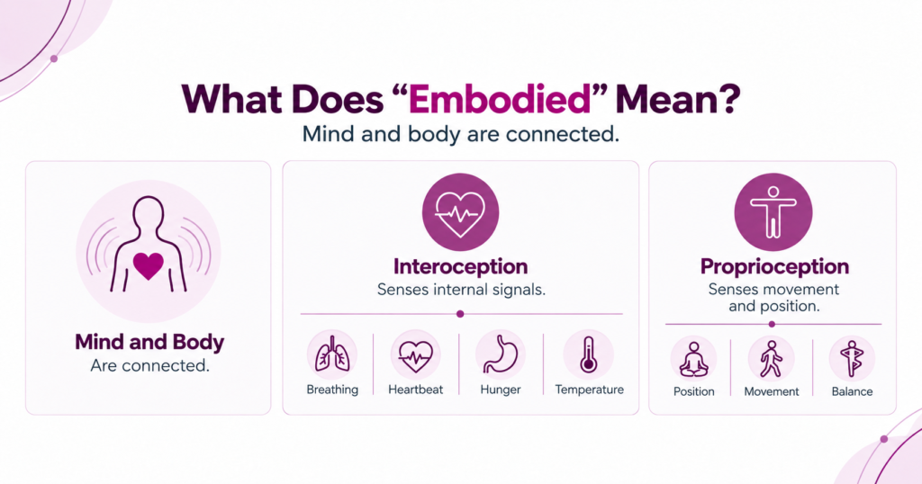 What Does Embodied Mean?