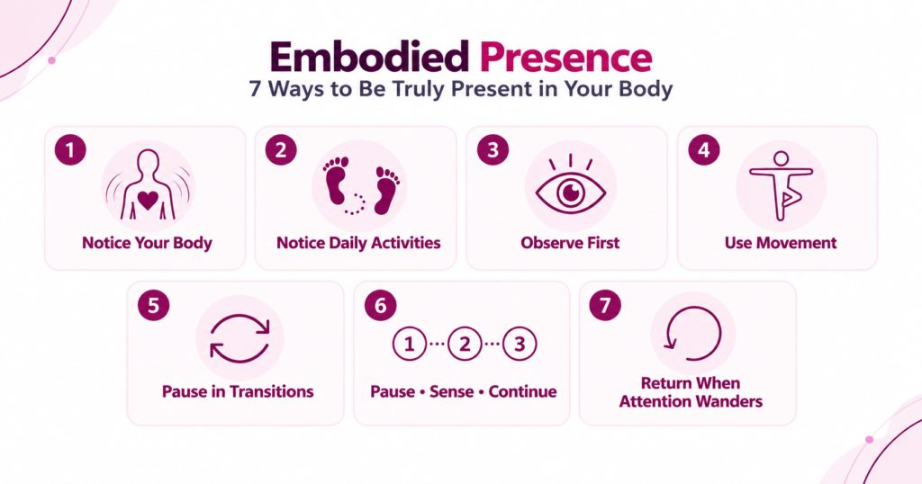 How to Be Truly Present in Your Body?